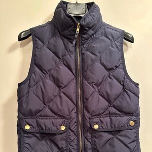 J Crew Navy Blue Vest XXS